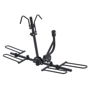 2 EBIKES 2” Folding Platform Hitch Mounted Eike Rack 1