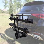 2 EBikes Folding Platform Hitch Mounted Ebike Rack For Suv Truck 1
