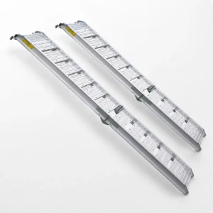 Detail of 6 ft Aluminum loading ramp Foldable