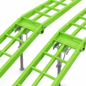 Detail of Foldable Aluminum ATV colourful Ramp