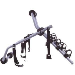 Aluminum Trunk Bike Rack for 3 Bikes