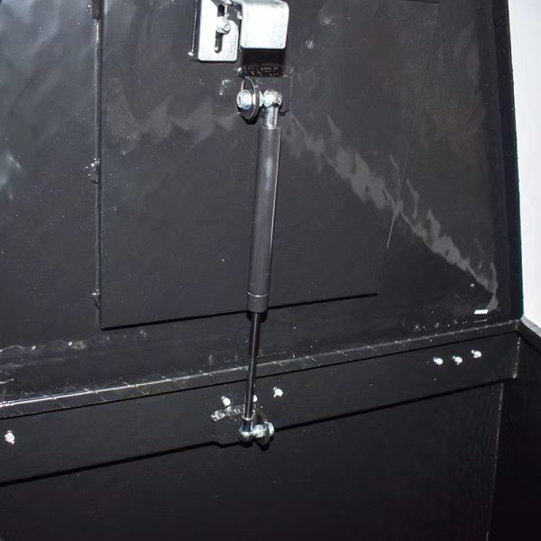 29 Inches Black Pointer Plate Toolbox for Truck,Trailer,Garage,Domestic 3