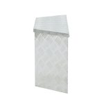 33 Inches White Checkered Plate Toolbox 3
