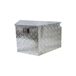 33 Inches White,Black Pointer Plate Toolbox for Truck,Trailer,Garage,Domestic 1