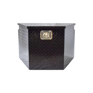 33 Inches White,Black Pointer Plate Toolbox for Truck,Trailer,Garage,Domestic 2