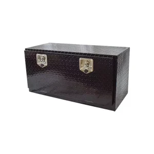 36'' Aluminum Toolbox black