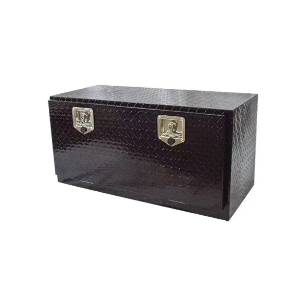 36'' Aluminum Toolbox black