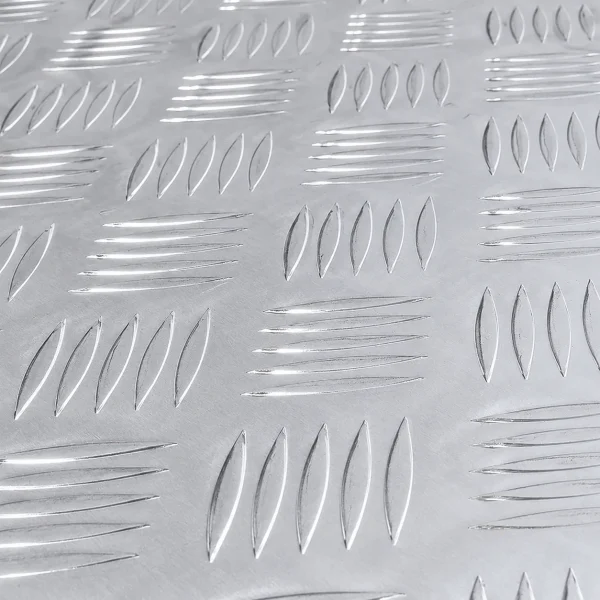 Detail of 30'' Aluminum Toolbox silver