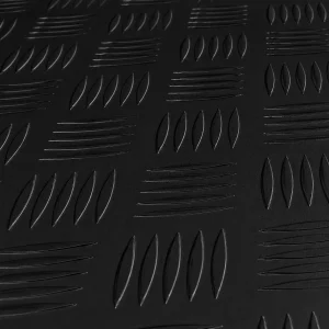Detail of 36'' Aluminum Toolbox black