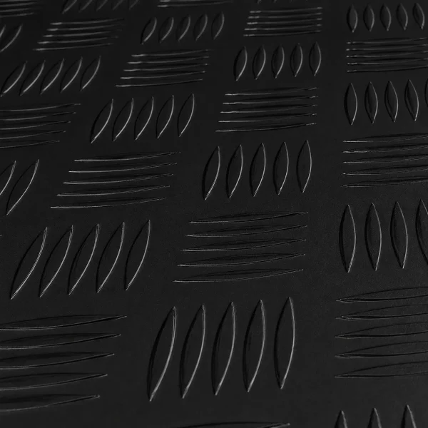 Detail of 48'' Aluminum Toolbox black