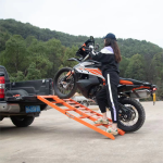 Aluminum Ladder Ramp for Motorcycle-Custom Color