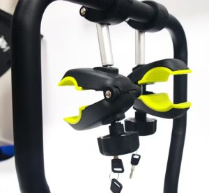 hitch bike rack anti-theft design