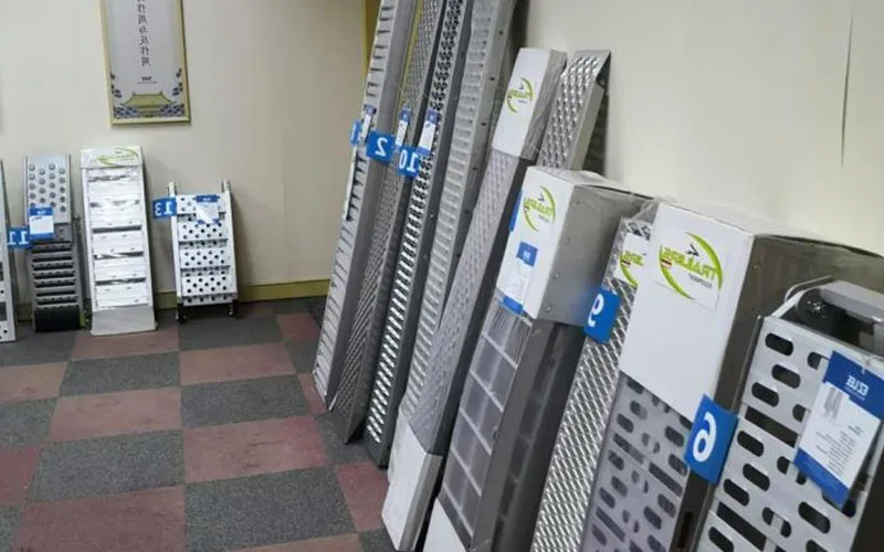 Aluminum Ramp Manufacturing Factory