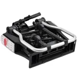 tow-ball foldable bike rack for 2 bikes