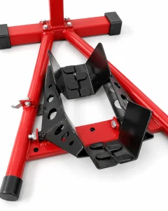 Detail of Motorcycle Front Wheelchock