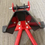 Detail of Motorcycle Front Wheelchock