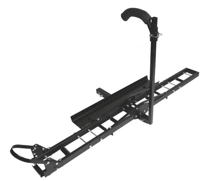 Hitch Mounted Steel Motorcycle Carrier