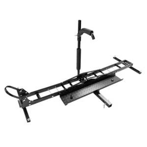 Steel Hitch mount Motorcycle Carrier with holder