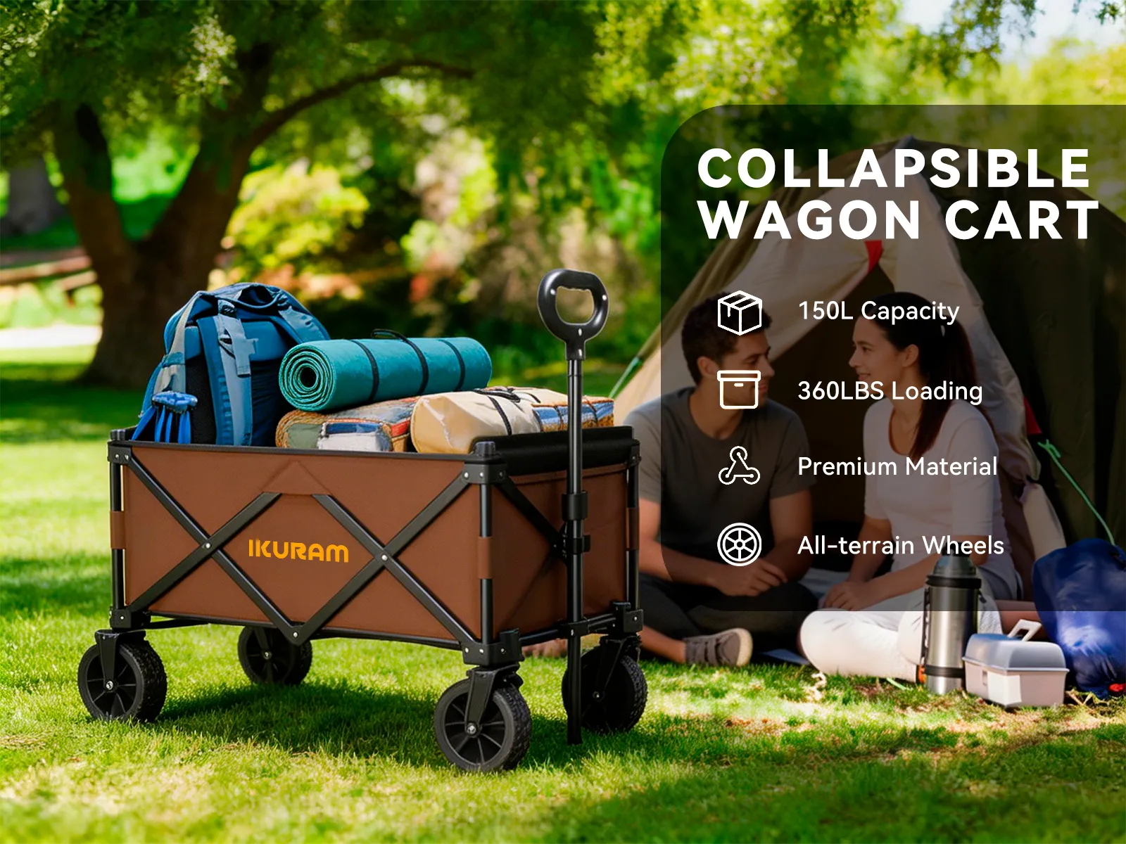 Aluminum Alloy Folding Camping Wagon
