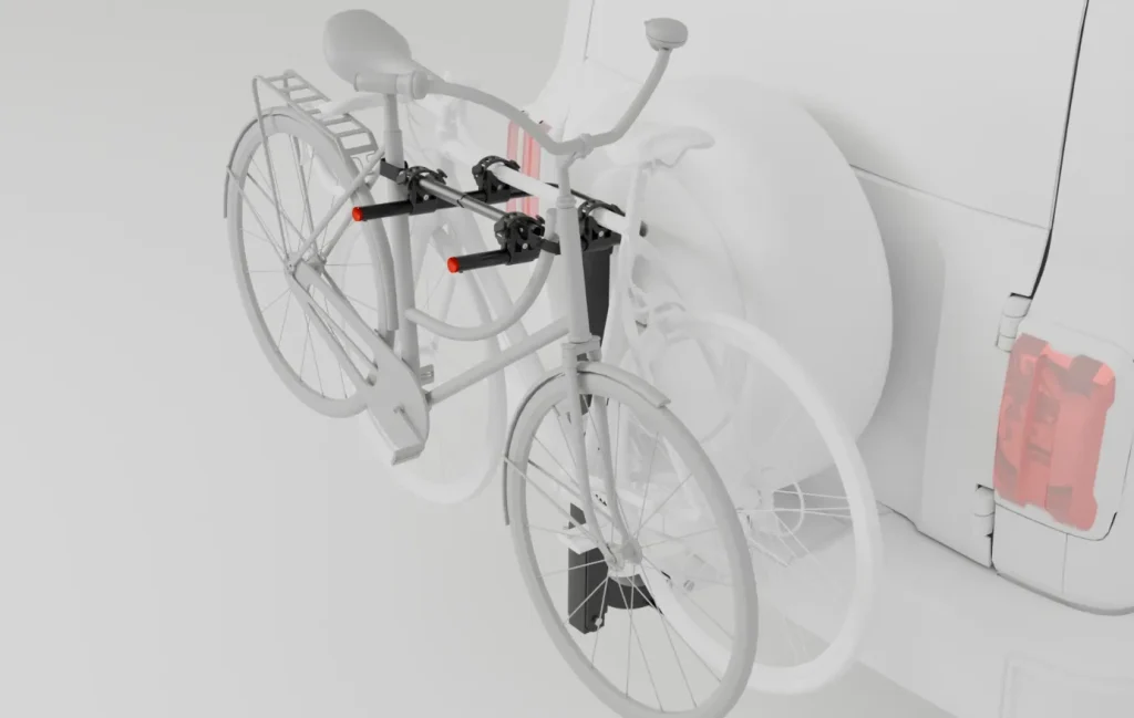 Rear-Mounted Bike Rack
