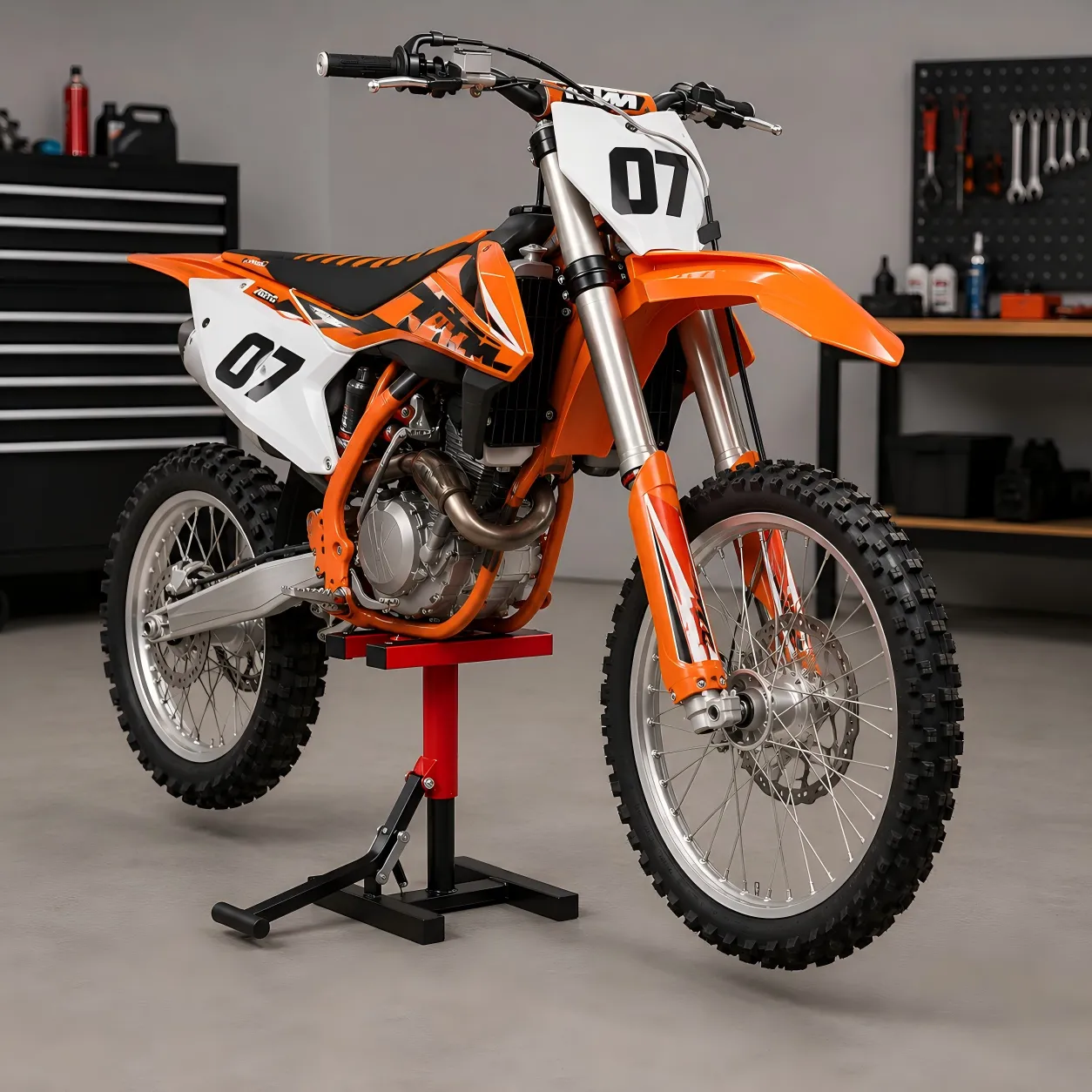 motocross lift stand