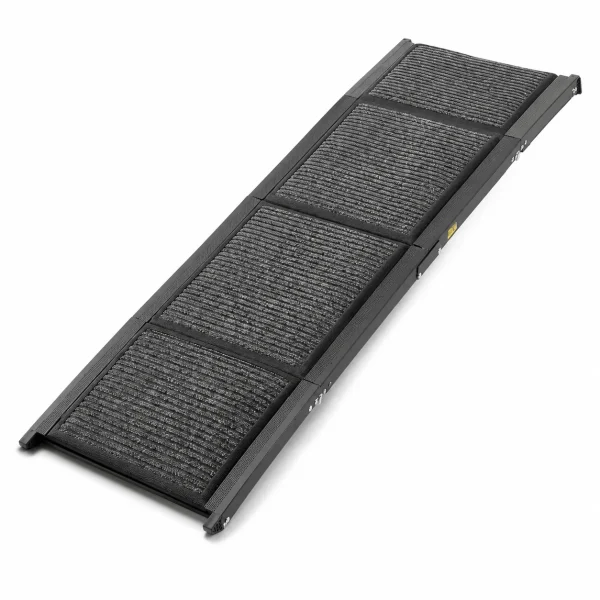 6ft Foldable Pet Ramp with Non-Slip Rug Surface