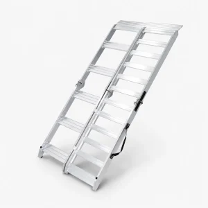 Aluminum Motorcycle Ladder Ramps With 5 Steps