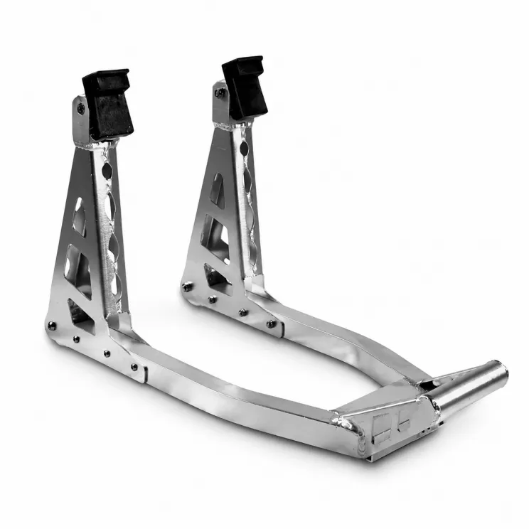 Aluminum Motorcycle Support stand front wheel