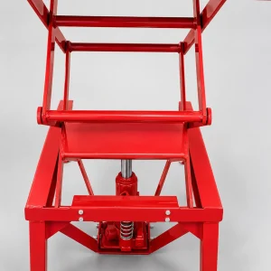 Detail of Hydraulic motorcycle lift heavy-duty model
