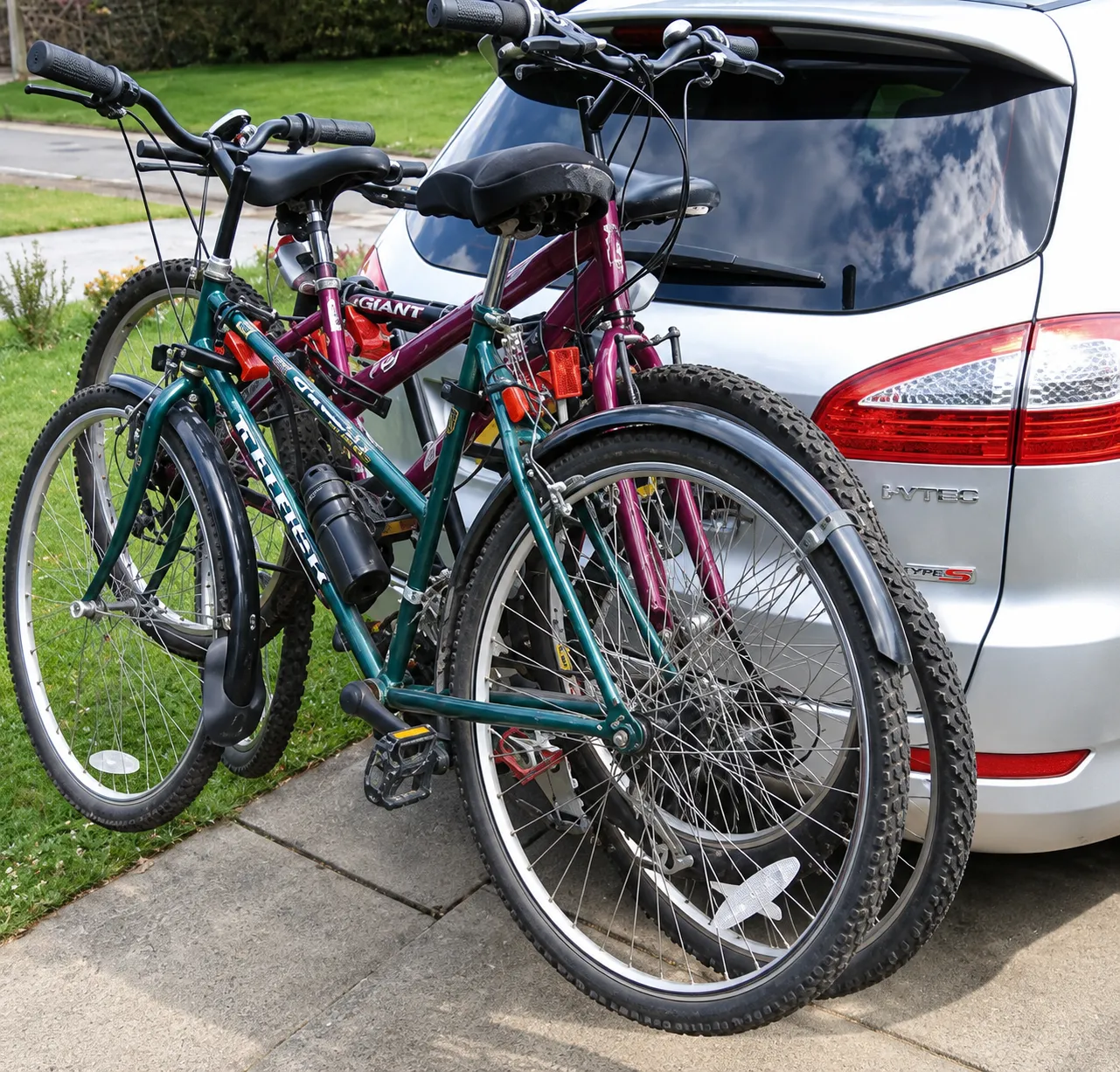 three-bike rack